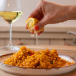 Arroz con limón y vino blanco para tu evento