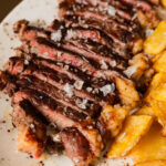 Porción de tarta de queso deliciosa